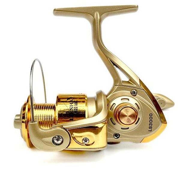 

baitcasting reels reel 5.2:1 gear ratio electroplating right/left hand interchangeable spinning wheel 2000-7000
