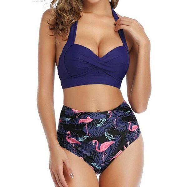 

swimwear sleeveless multi color high waist swimsuits fashion casual female clothing 2021 summer womens bikini, White;black