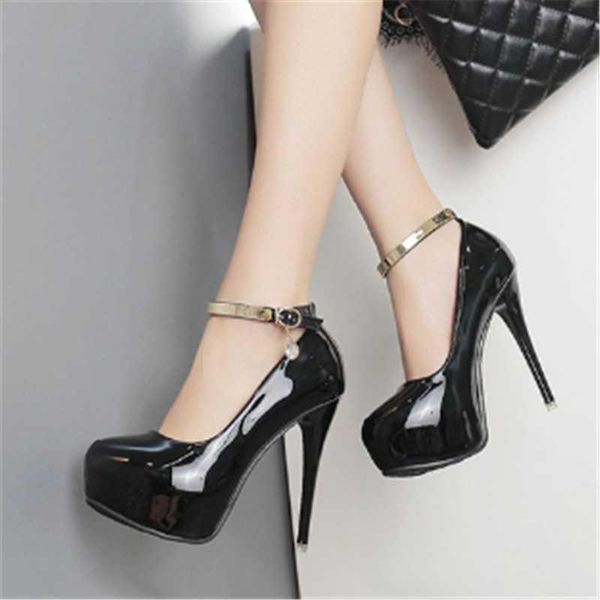 

dress shoes 2021 spring 12cm heels women pumps woman fashion leather round toe high white red black