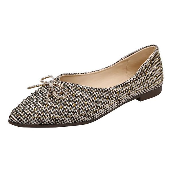 

sandals spring cute women's flat shoes casual female ladies slip on pointed toe comfort loafers women ballet z9q0, Black
