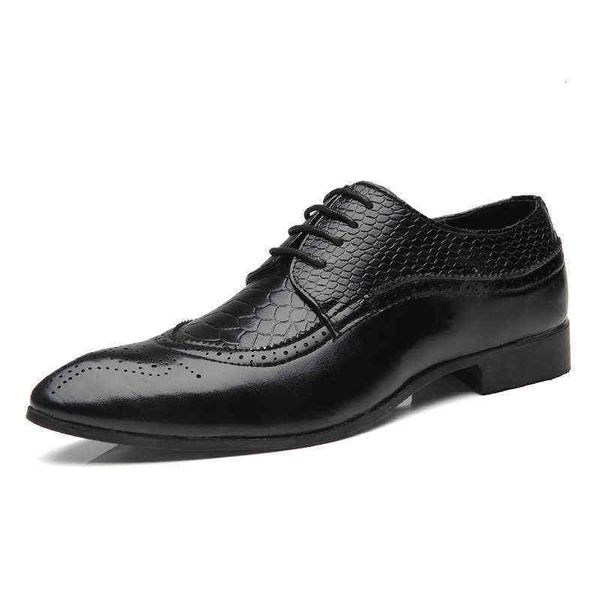 

men's block oversized men's sho carved busins formal leather 45 46 47 48 generation