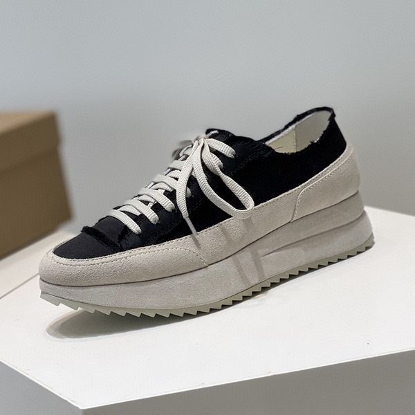 

luxury shoes spanish minority silk thick soled women's leather korean lace up net red casual single small white sho, Black