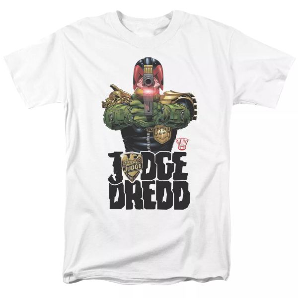 

judge dredd in my sights t-shirt sizes s-3x new, White;black