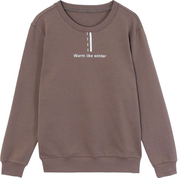 

women's jackets sudaders mujer harajuku solid hoodie with long-sleeve female s loose s casual sweatpants 96pl, Black;brown