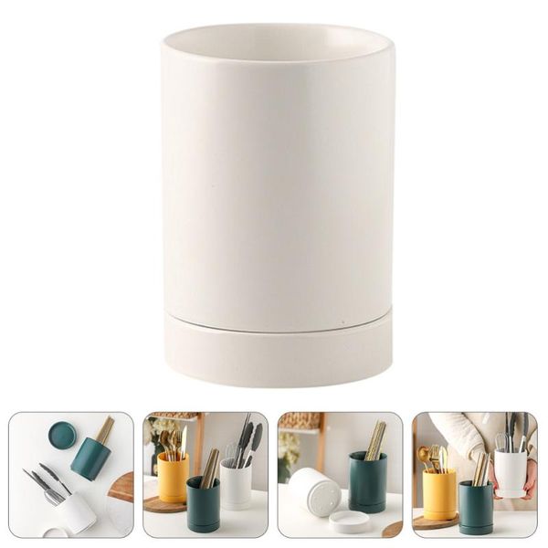 

chopsticks 1 set ceramic chopstick holder multipurpose utensil caddy with base
