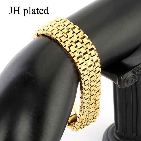 

link, chain jhplated ethiopia fashion jewelry bracelet for women/man gift african gold color, Black