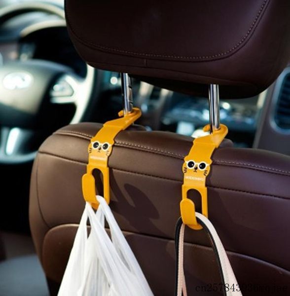 

hooks & rails 100sets 2pcs/set back seat headrest hanger car holder hook for bag universal cute purse cloth