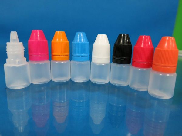 

storage bottles & jars 2ml 100pcs eye drop bottle plastic small temper evident cap