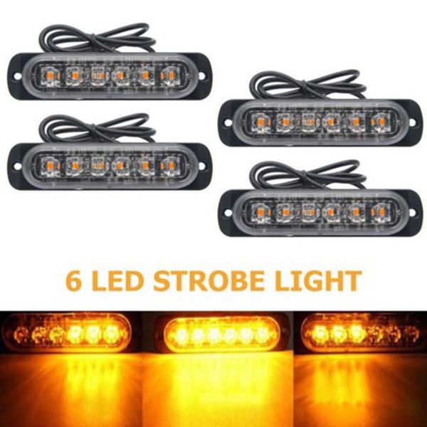 

emergency lights strobe stroboscope warning side marker blinking amber led light bar flash good 12/24v for car& vehicles