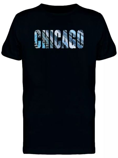 

chicago cool travel lovers quote tee men's -image by shutterstock, White;black