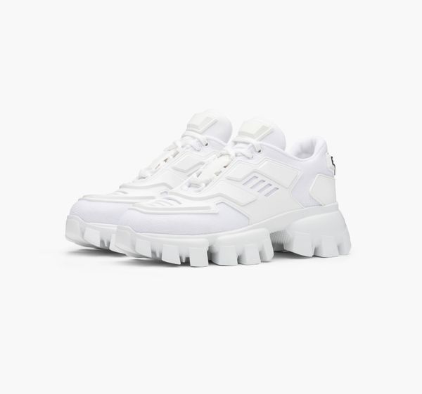 

mens women casual shoes 19fw lates p cloudbust thunder low lace up shoe camouflage capsule series color matching increase platform men sneak, Black