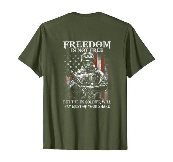 

Freedom Isn't Free Patriotic Military T Shirt, Mainly pictures