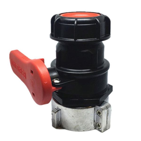 

watering equipments ibc tank ball valve acid alkali resistance dn50 s75x6 (75 mm) tote drain replacement for container