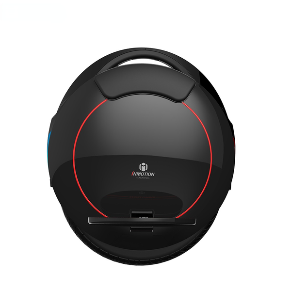 

inmotion v5f single wheel electric unicycle a wheel bike with handle lever bluetooth app speed 28km/h,550w motor