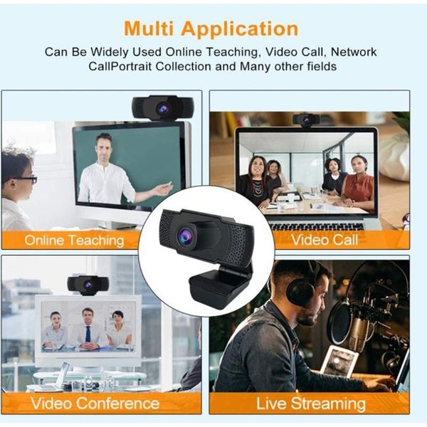 

webcams 1080p h d streaming media usb pc camera /call/games lapdeskskype