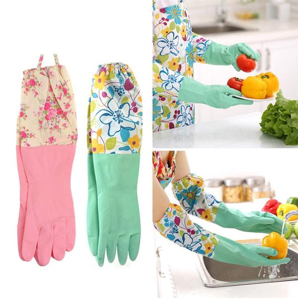 

disposable gloves durable waterproof household glove dishwashing cleaning rubber hx6d