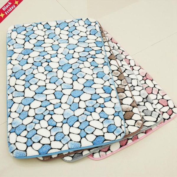 

1pc memory foam absorbent bathroom mat pad doormat door slip-resistant shower bath mats