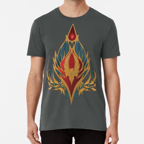 

men's t-shirts blood elf crest t shirt, White;black