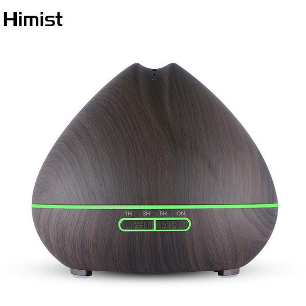 

500ml electric essential oil diffuser mist maker fogger with 7 colors lights for home ultrasonic air purifier aroma humidifier humidifiers