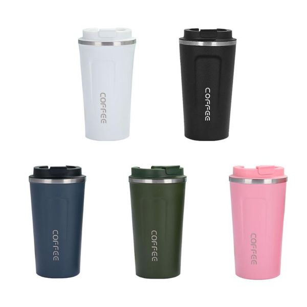 

water bottles 380ml stainless steel thermo cup portable double coffee travel mug car bottle vacuum insulated coffeeware gift