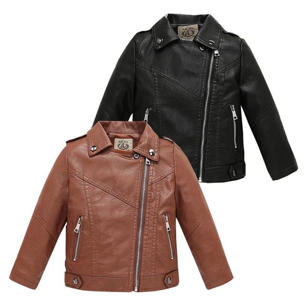 

jackets fashion boys bombmer soft windproof leather motor jacket for kids teens winer coat children's outfit clothes, Blue;gray