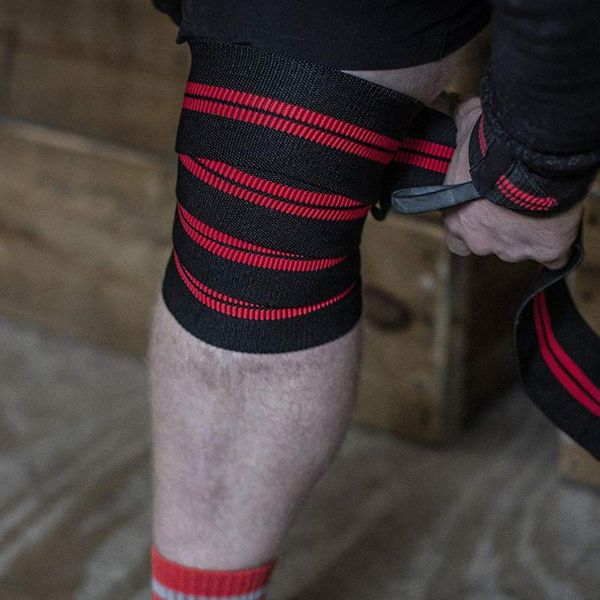 

elbow & knee pads selling 2 pcs weightlifting wraps gym workout fitness compression support straps, Black;gray