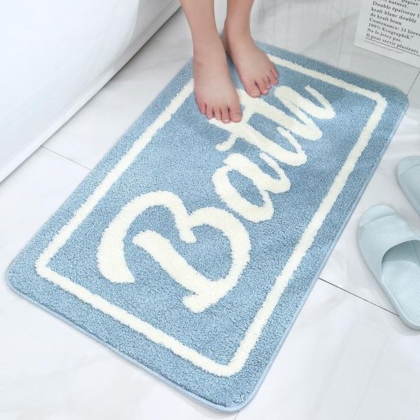 

bath mats cross-border bathroom simple entrance absorbent non-slip floor into the bedroom bedside carpet rug