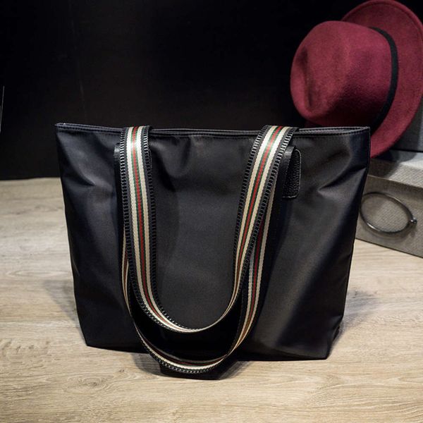 

2021 women's bag korean hand oxford cloth shoulder waterproof hand bag