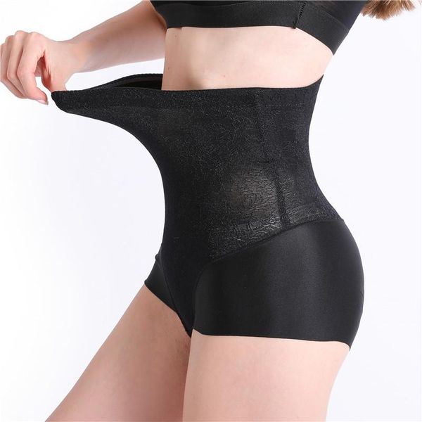 Damen Shapers XL-5XL Plus Größe Frauen Hohe Taille Cincher Bauch Steuer Höschen Dünne Unterwäsche Body Shaper Frau Shapewear Booty Lifter 2021