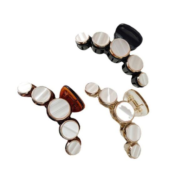 

hair clips & barrettes 3pcs jaw headdress elegant for (random color), Golden;silver