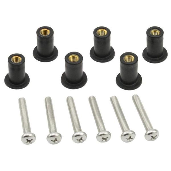 

rafts/inflatable boats 6pcs bungee deck loops tie down pad eye with 6 screws for boat kayak rigging kit accessories