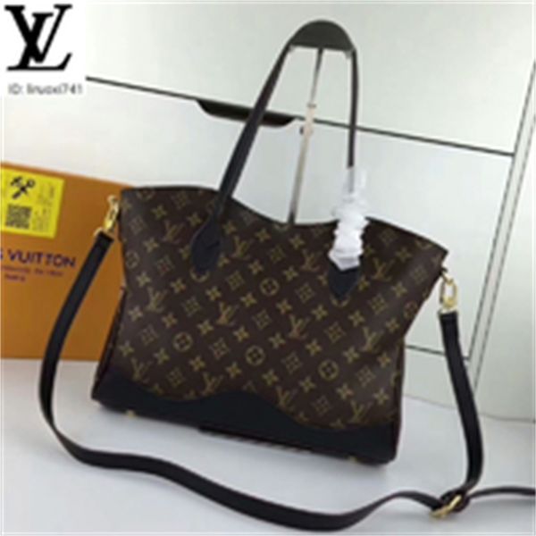 

brand designer luxury nlj8 m55882 presbyopia black leather mother-and-child women handbags iconic bags handles shoulder bags totes cross, Red;black