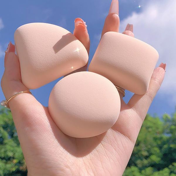 

sponges, applicators & cotton 3pcs/set cosmetic puff makeup beauty tool air cushion super soft bb cream foundation round square triangle spo