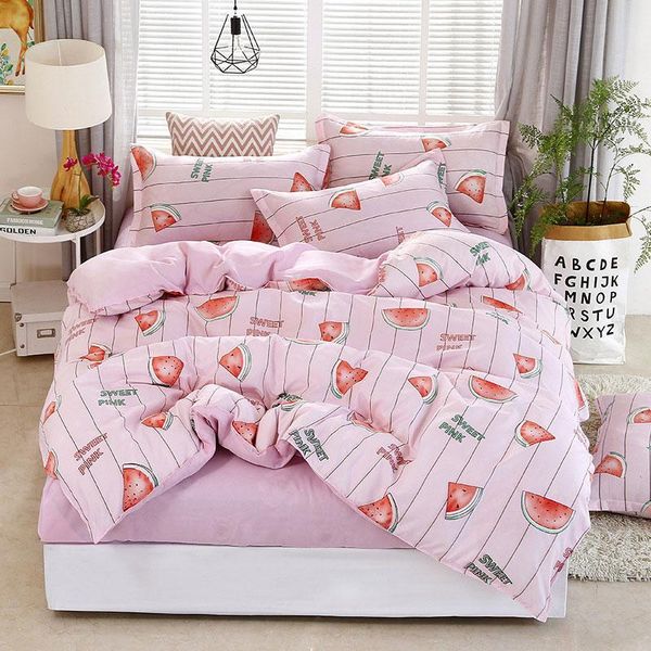 

bedding sets 38 4pcs girl boy kid bed cover set duvet child sheets and pillowcases comforter 2tj-61006