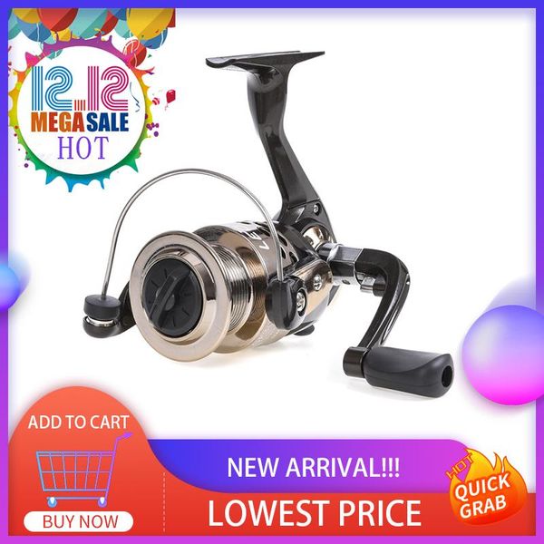 

fishing equipment 5.2:1 spinning reel carp aluminum spool handle line accessories rod wheel baitcasting reels