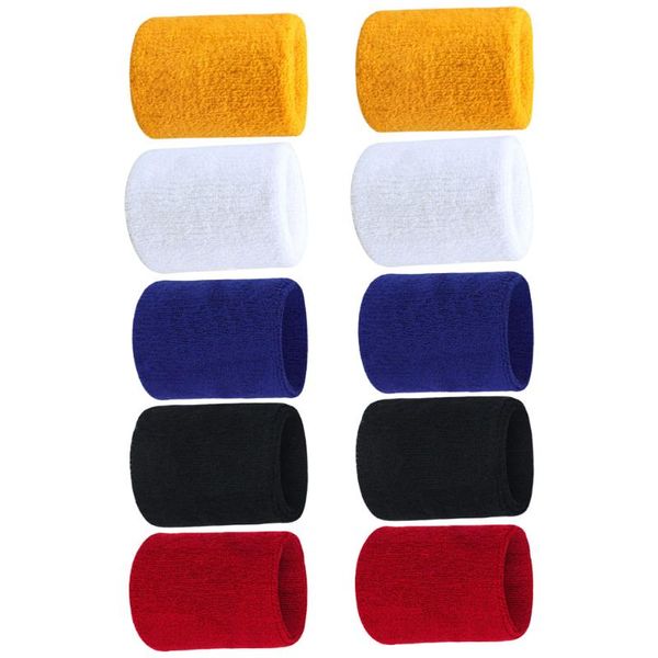 

wrist support 10pcs knitted guards breathable tennis weightlifting durable straps, Black;red