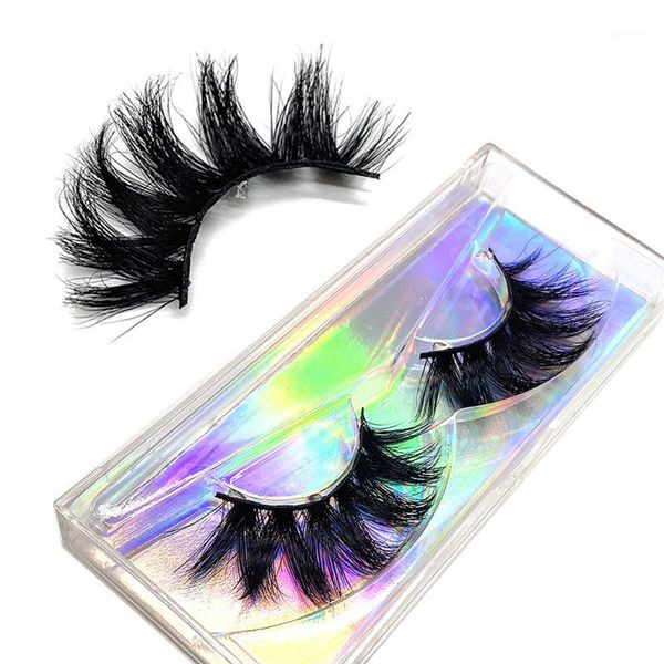 

make up mink eyelashes 15~22mm natural fluffy extension cross thick simulation high-quality eye lashes perfect e14 d221