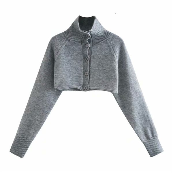 

women's sweaters gray short evfer-sweater, long sleeve, single-breasted style, casual female sweater, autumn fashion j5vj, White;black