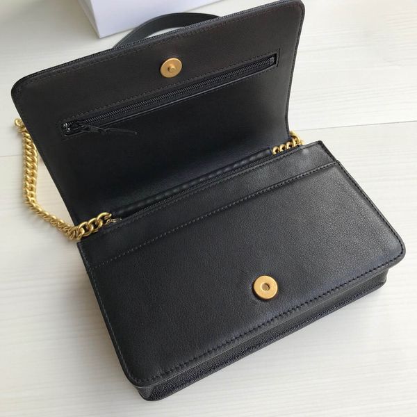 

2021 mini fashion genuine leather women shoulder bag caviar lambskin handbags change wallets classic womens crossbody evening bags with box