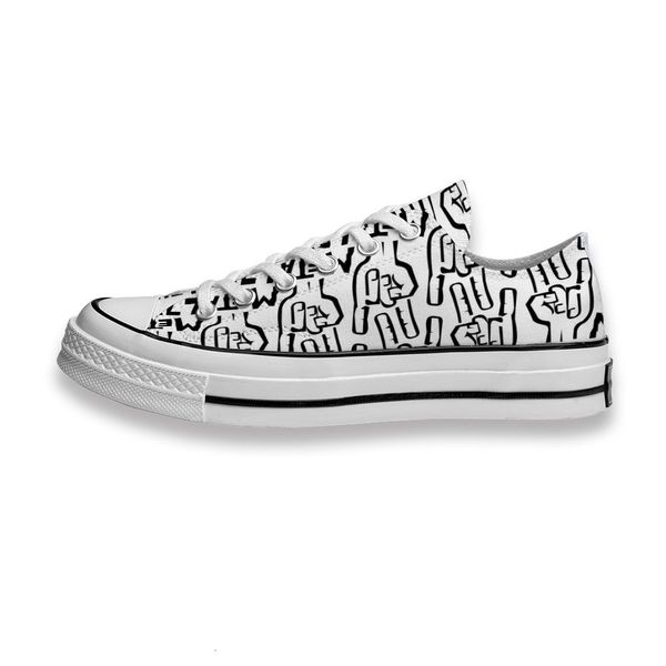 

custom printed sho music band logo metal sneakers low mens womens skateboard sport footwear diy trainers canvas casual shoe