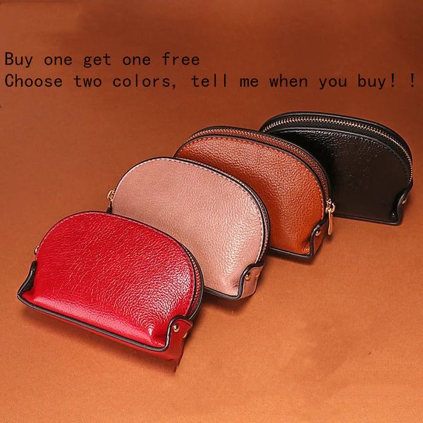 

leather texture 2021 mini wallets coin purses women zipper short small purse female hand coins bag card holder, Red;black