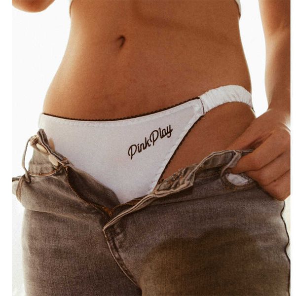 

women's panties sp&city french stain texture for women letter embroidery girl underwear pearl luster briefs fashion ladies lingerie, Black;white