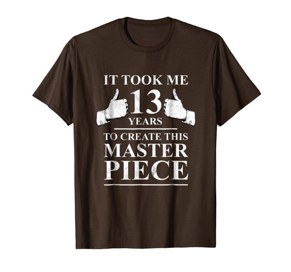 

Funny 13 Years Old Joke Shirt 13th Birthday Gag Gift Idea, Mainly pictures