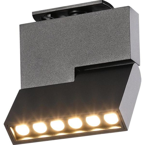 

creative spotlight led track light square strip living room ceiling mounted lights