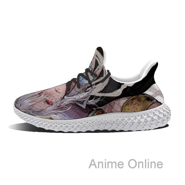 

spring uzui tengen anime pattern breathable flat running shoes