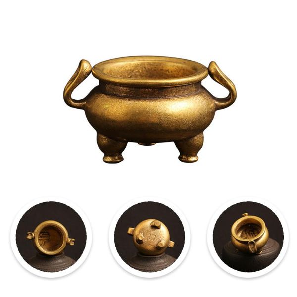 

fragrance lamps 2pcs creative incense burner brass incenser holder home censer deskornaments