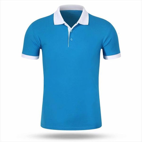 

lapel color matching fashion shirt men polos youth handsome short sleeve summer, White;black
