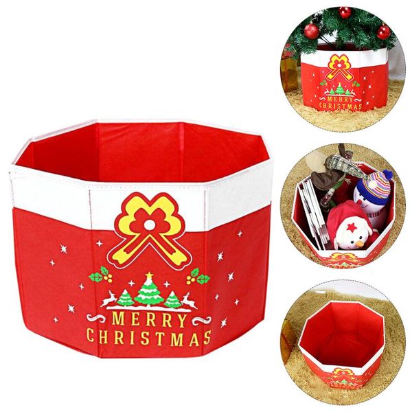 

storage bags 1pc non woven box folding xmas tree base foot cover