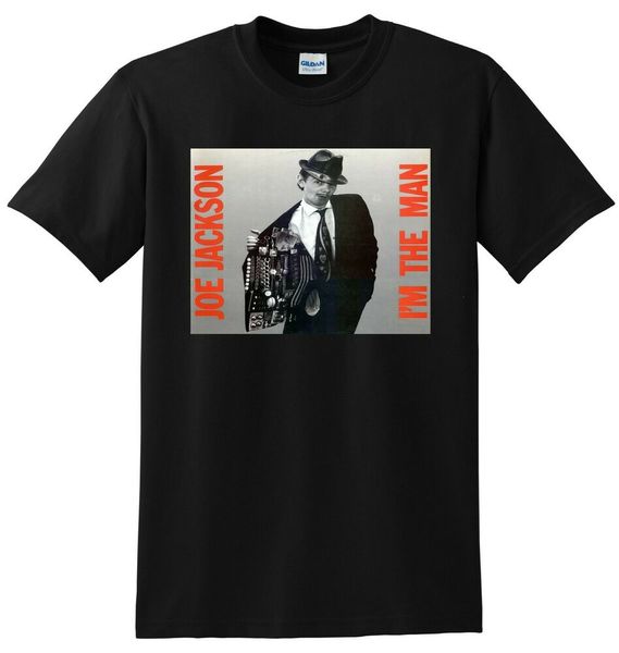 

joe jackson t shirt im the man vinyl cd cover small medium large xl, White;black