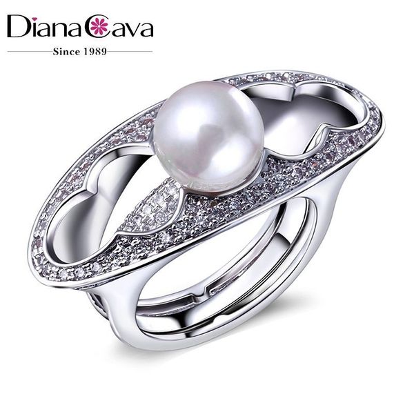

jewelry creative set zircon ring lady's handpiece, Black